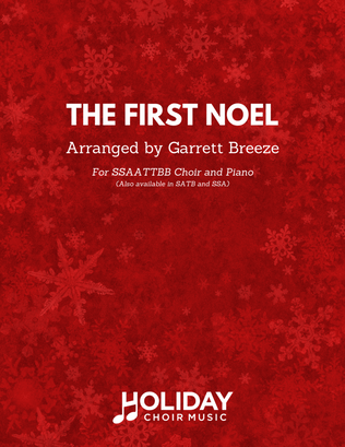 The First Noel (SSAATTBB)