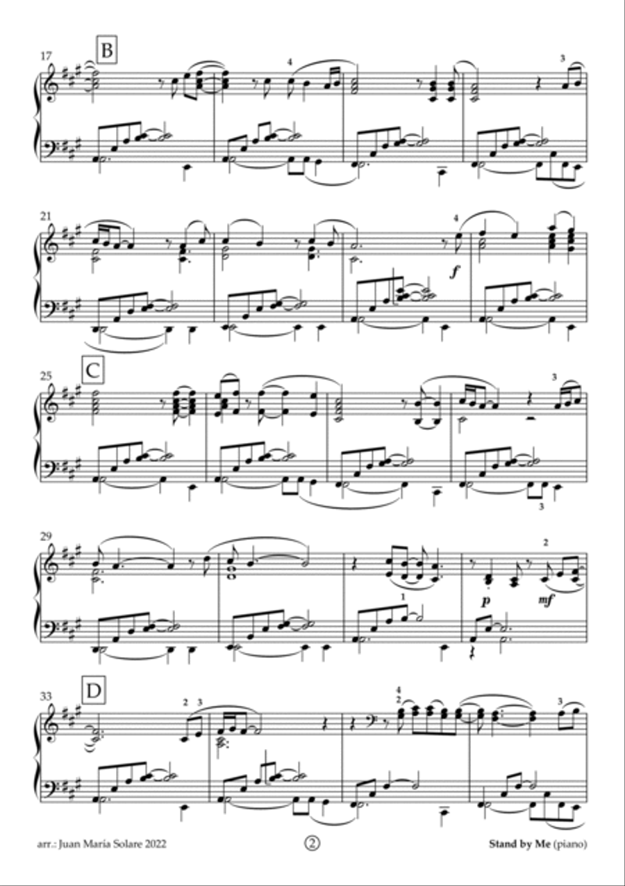 Stand By Me Piano Method scores gallery preview page 2