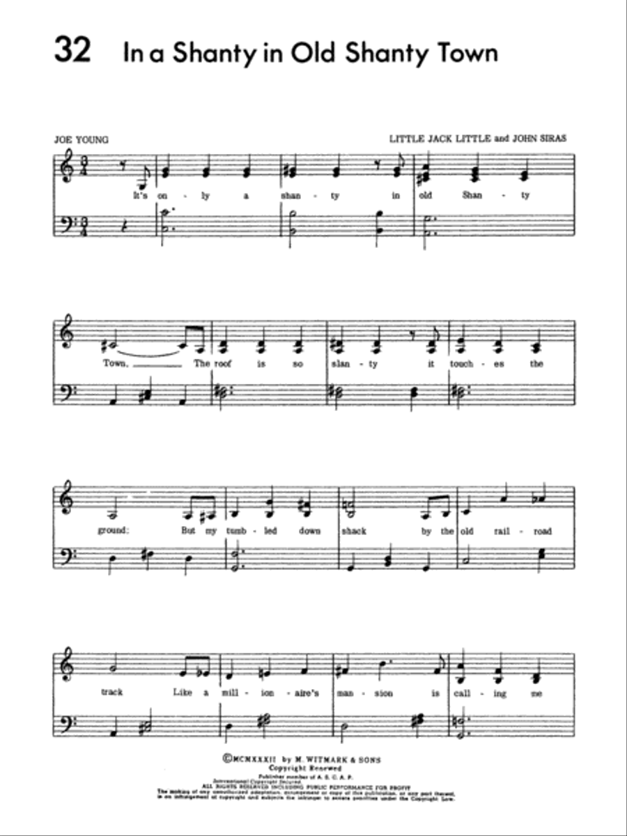 Sing Out! -- All Time and Old Time Favourites Voice scores gallery preview page 5