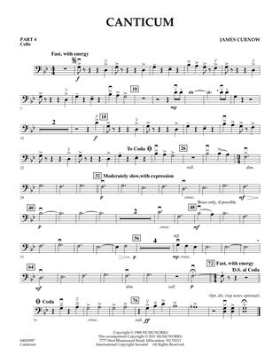Canticum - Pt.4 - Cello