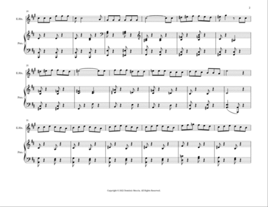 My Name Is John Wellington Wells English Horn scores gallery preview page 2