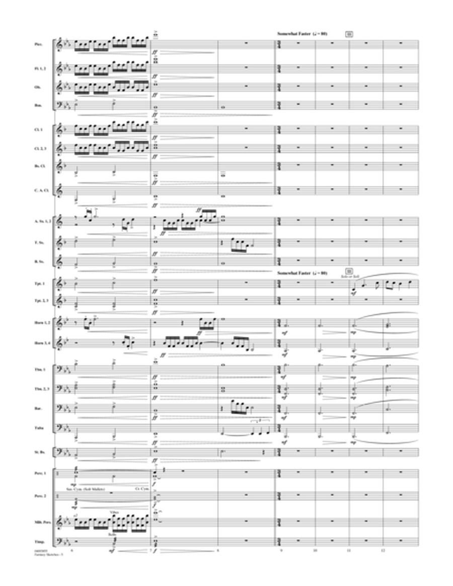 Fantasy Sketches - Conductor Score (Full Score)