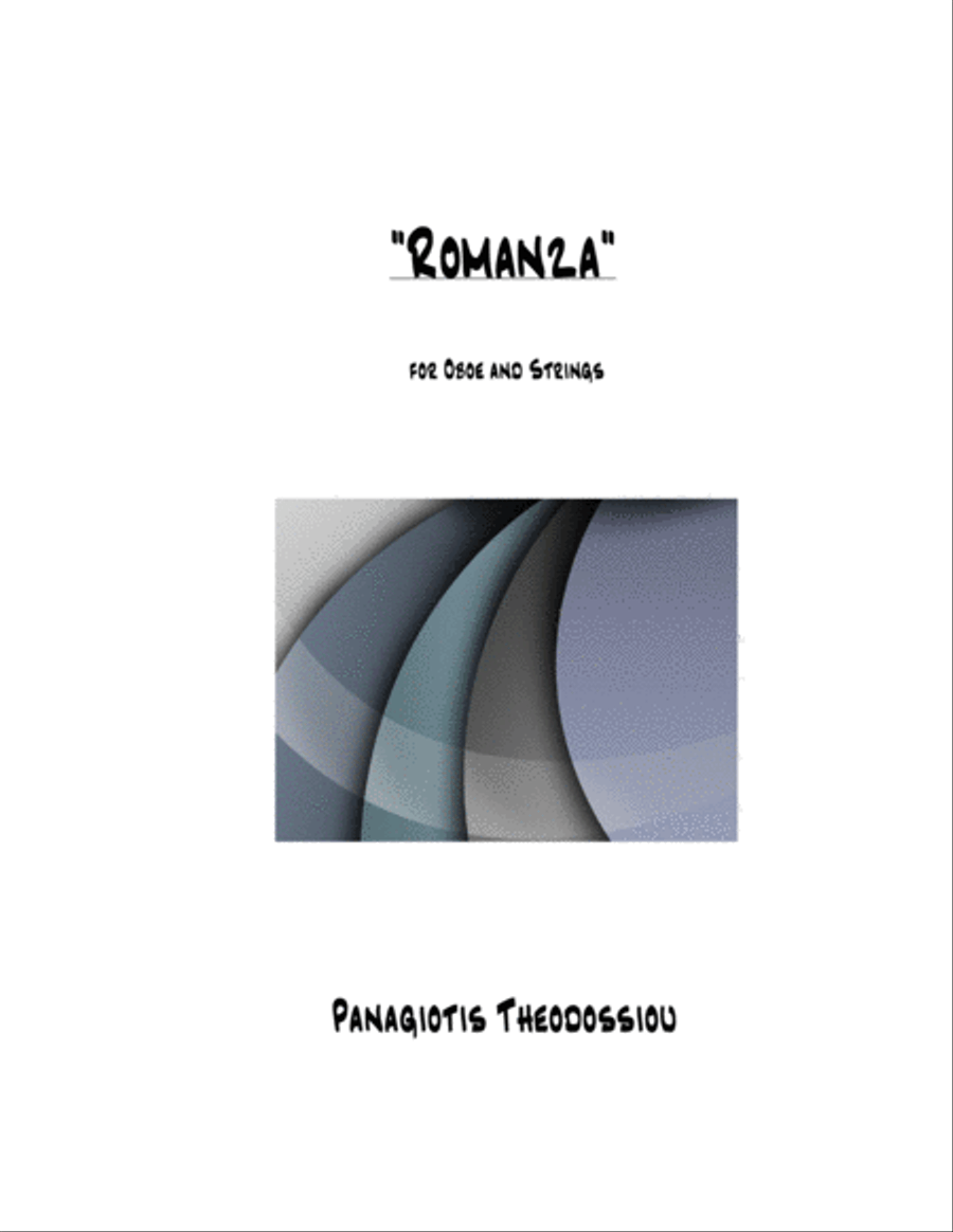 Romanza for oboe and strings String Orchestra scores gallery preview page 1