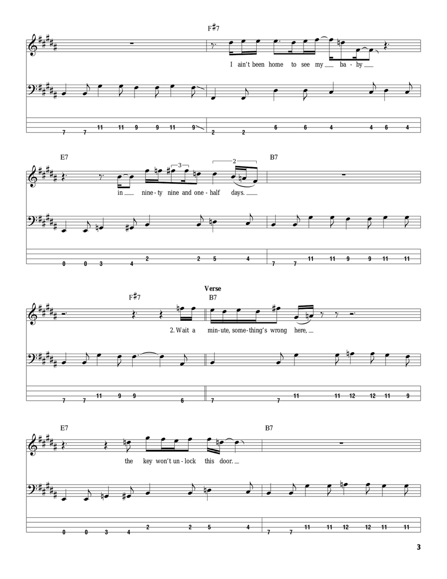 Red House Red House Acoustic Guitar scores gallery preview page 3