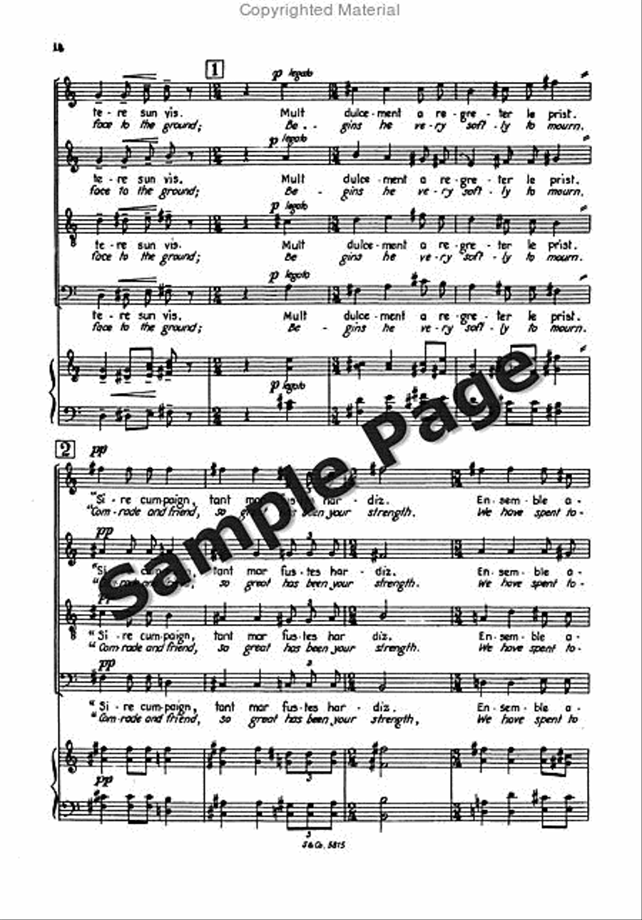 Rollant et Oliver 4-Part scores gallery preview page 15