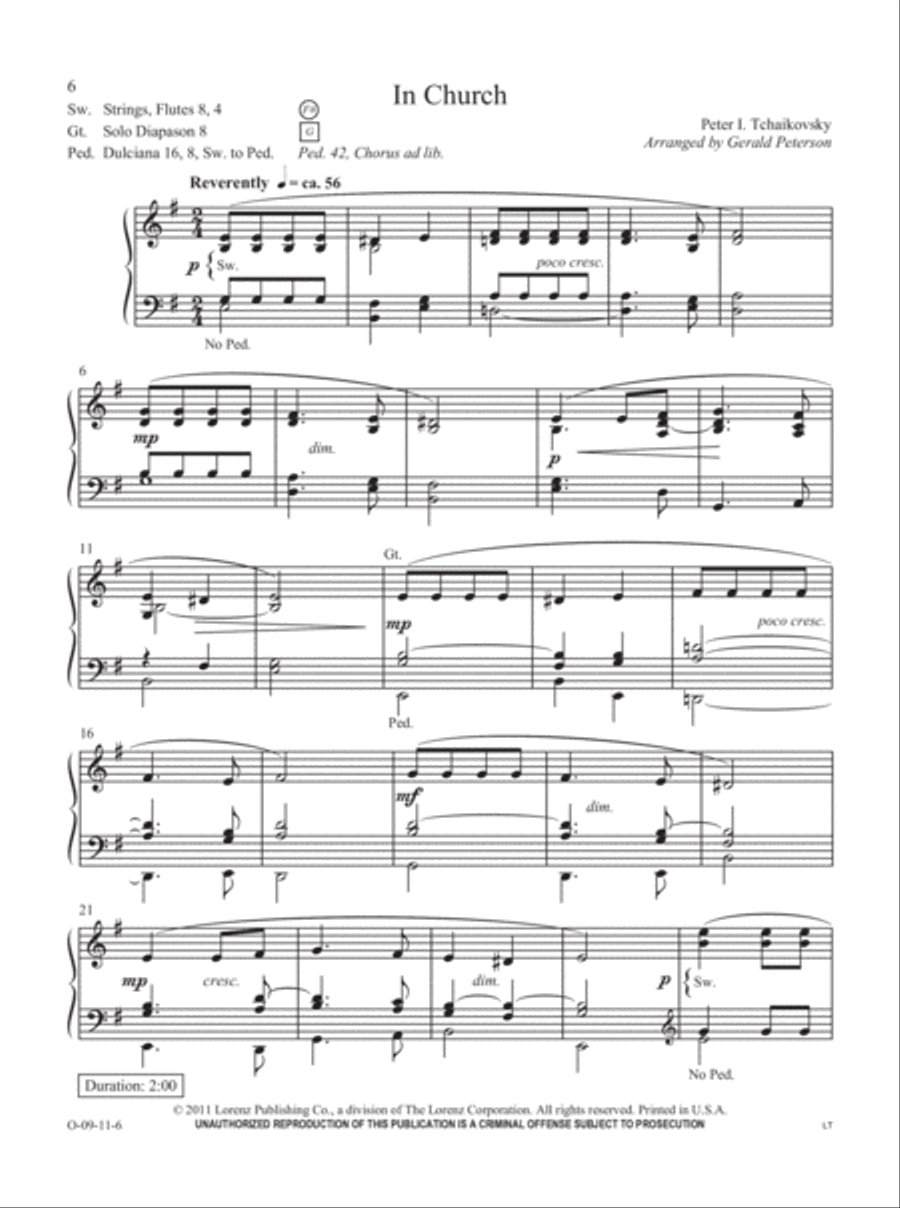 Easy Organ Library, Vol. 52 Organ scores gallery preview page 4