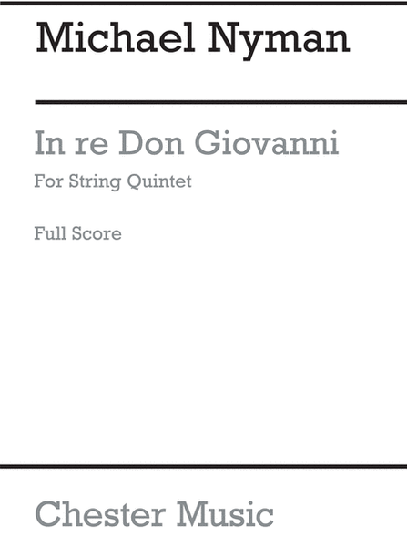 In Re Don Giovanni