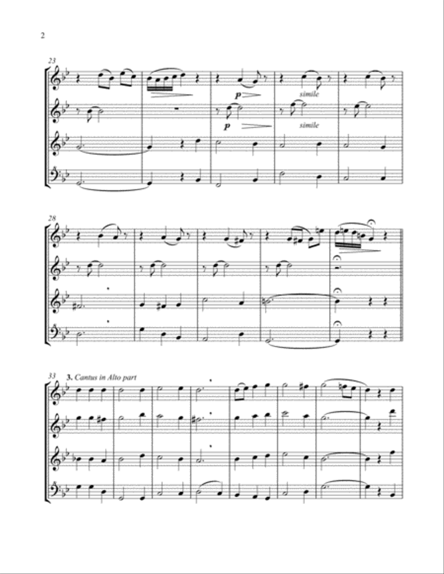 Coventry Carol Recorder scores gallery preview page 5