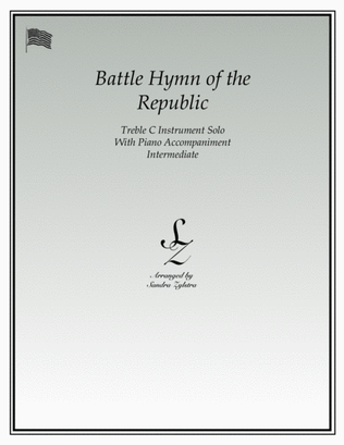 Book cover for Battle Hymn of the Republic (treble C instrument solo)