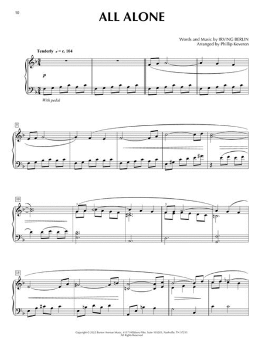 Piano Standards Piano Solo scores gallery preview page 7