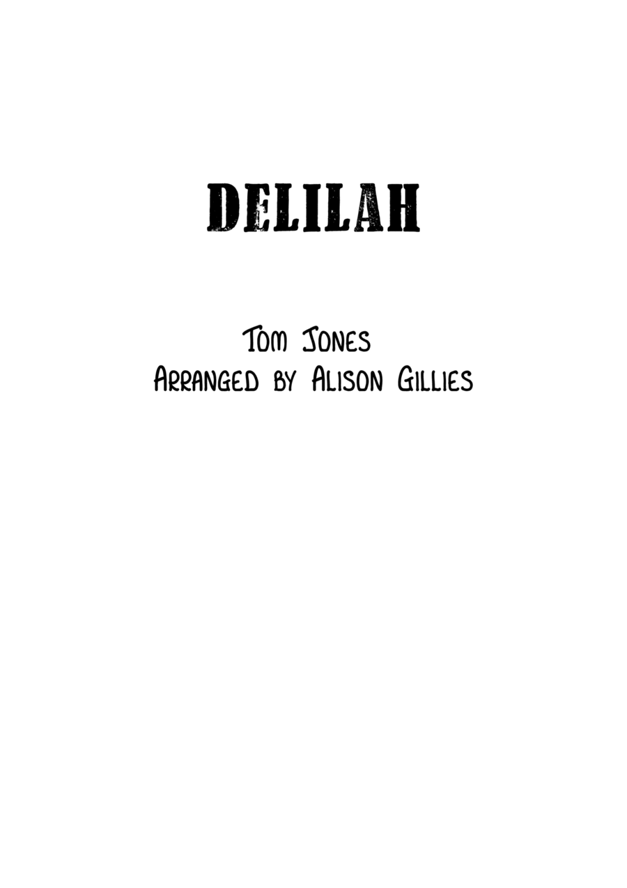 Delilah String Duet scores gallery preview page 1