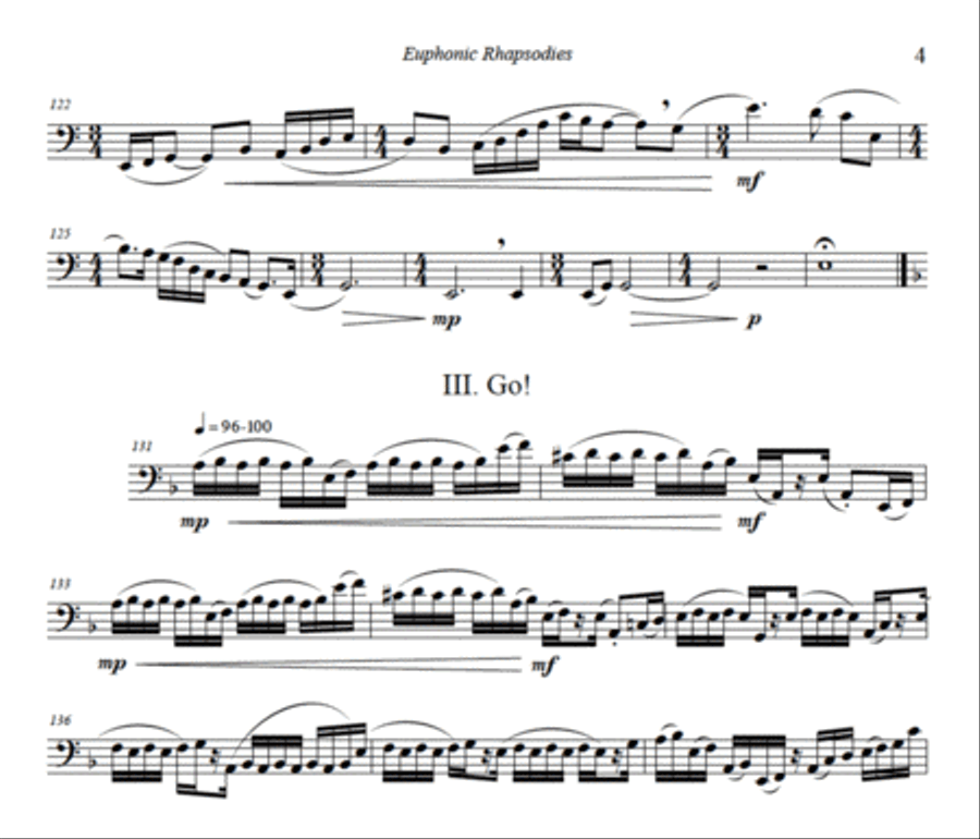 Escapade Alto Saxophone scores gallery preview page 4