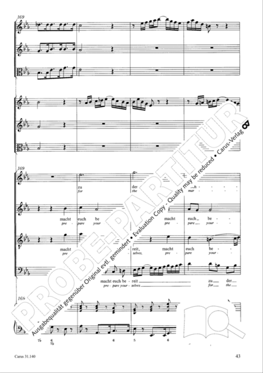 Wake, o wake and hear the voices STB scores gallery preview page 44