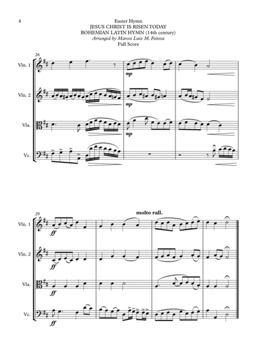 Easter Hymn Collection (with five songs) BOOK 1 - String Quartet image number null