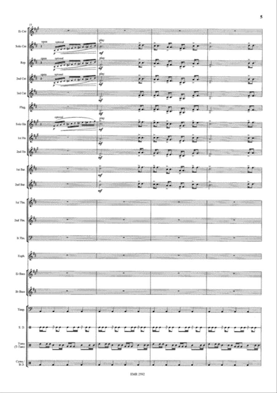 Celtic Visions Celtic Visions Brass Band scores gallery preview page 6