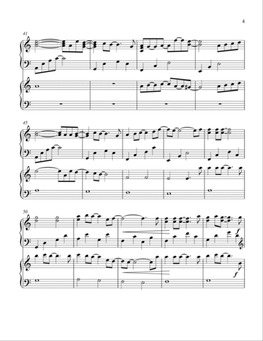 Mary, Did You Know? Harp scores gallery preview page 5