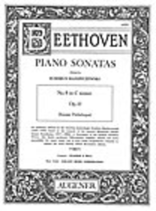 Book cover for Sonata in C minor, Op. 13 ('Pathetique')