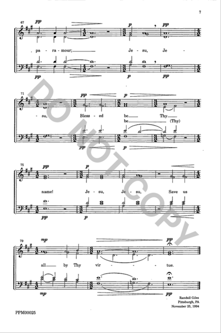 Two Carols Two Carols SSATB scores gallery preview page 8