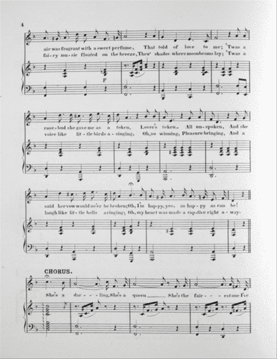 Lovely Angelene. Song & Dance Voice scores gallery preview page 3