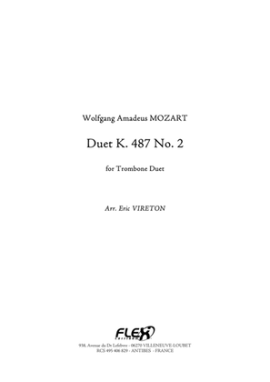 Book cover for Duet K.487 No. 2