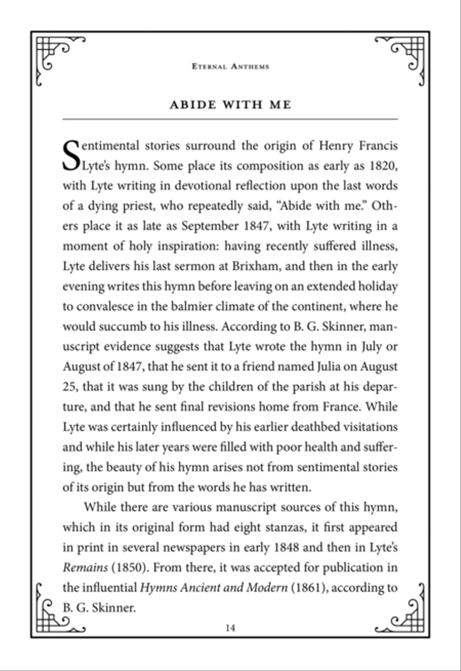Eternal Anthems: The Story Behind Your Favorite Hymns, Volume 2 Hymn Anthems scores gallery preview page 15