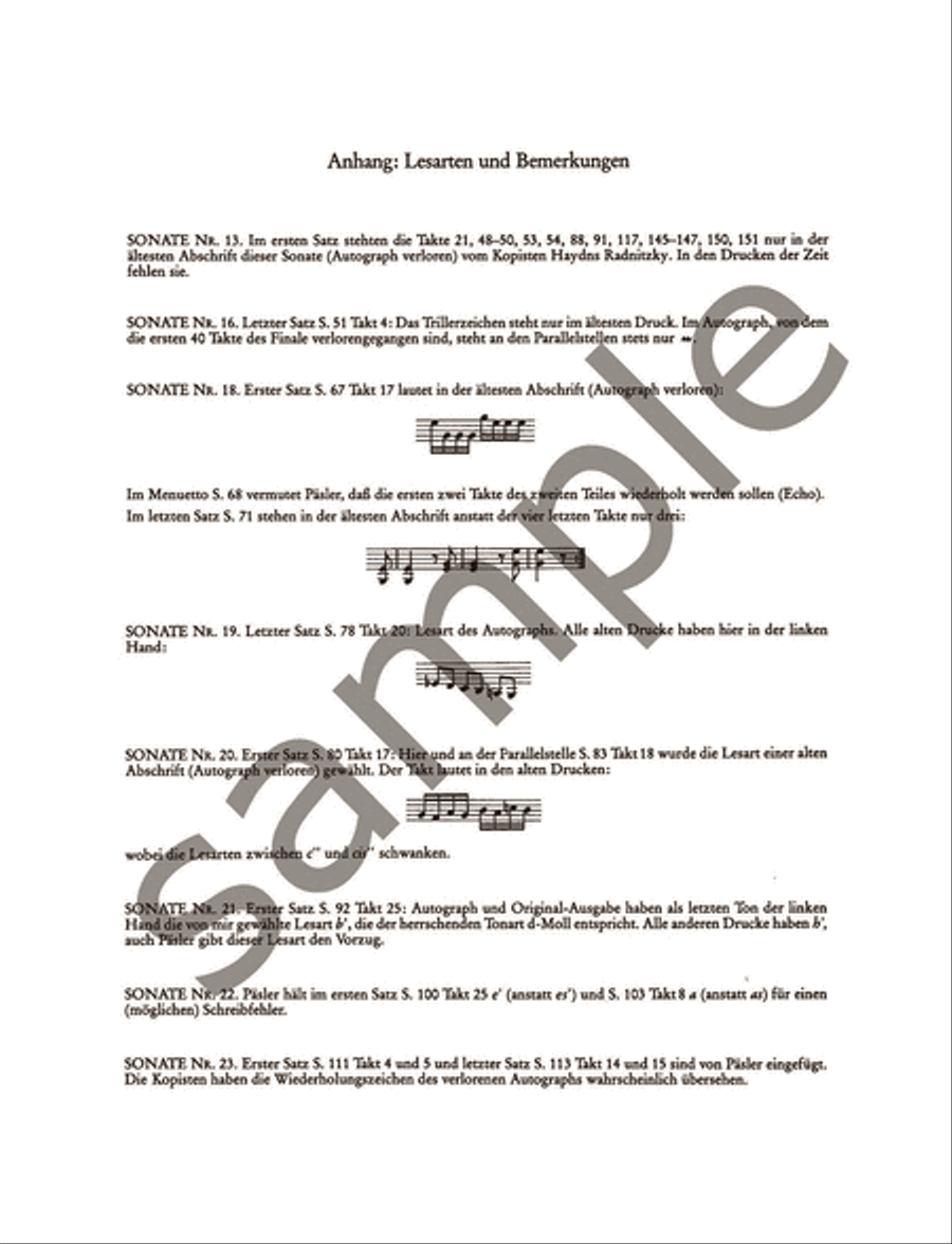 Piano Sonatas Piano Sonatas Piano scores gallery preview page 6