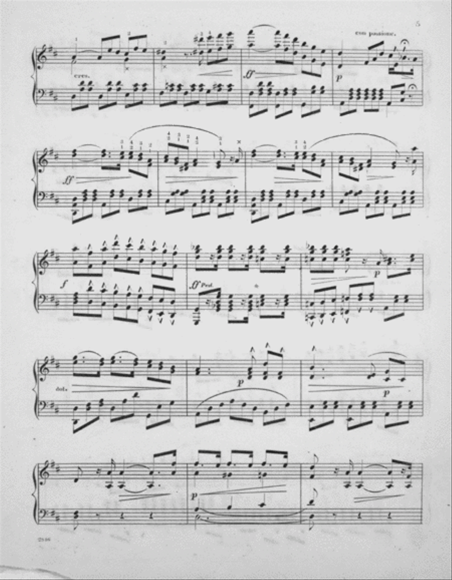 Souvenir De L'Opera Piano Solo scores gallery preview page 4