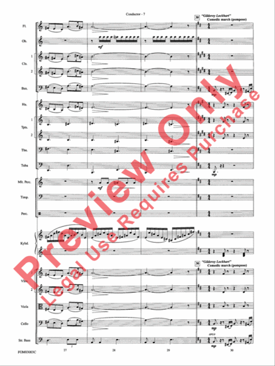 Harry Potter and the Chamber of Secrets, Themes from Full Orchestra scores gallery preview page 9