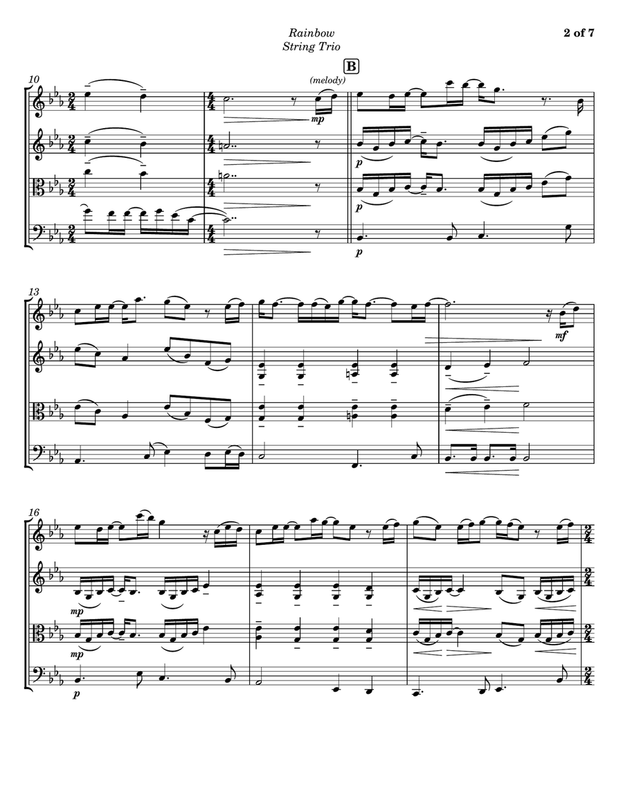 Rainbow String Trio scores gallery preview page 2