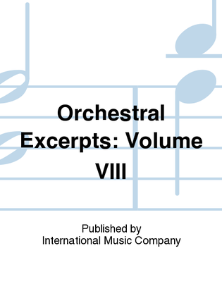 Book cover for Orchestral Excerpts