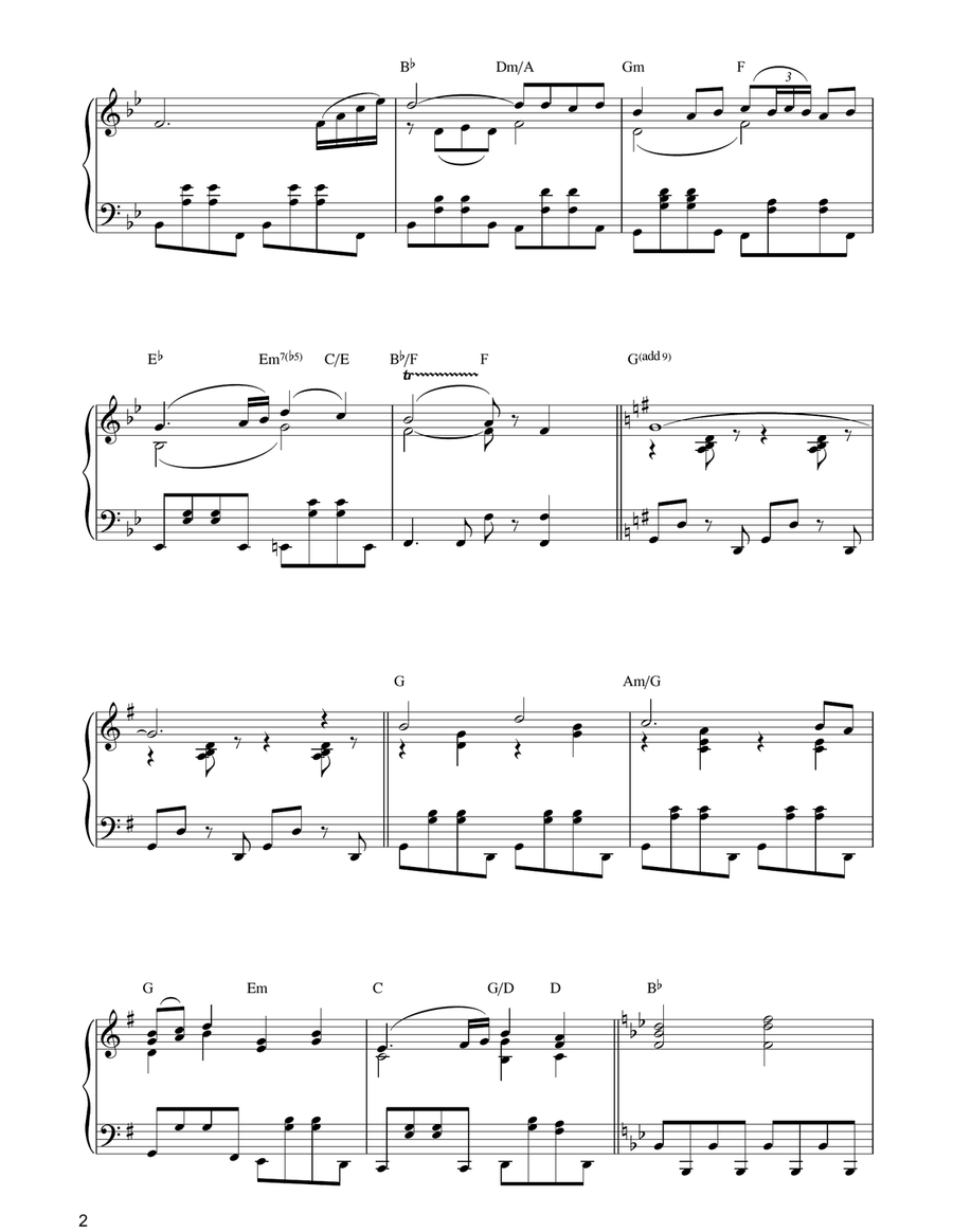 Mork And Mindy Piano Solo scores gallery preview page 2