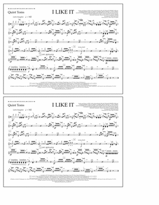 I Like It (arr. Tom Wallace) - Quint-Toms