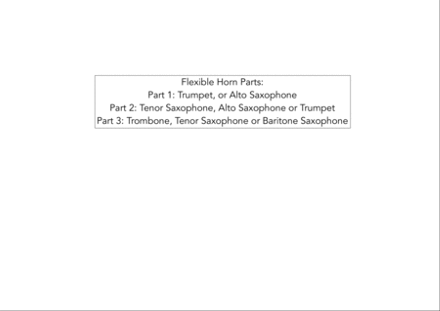 Take On Me Jazz Ensemble scores gallery preview page 2