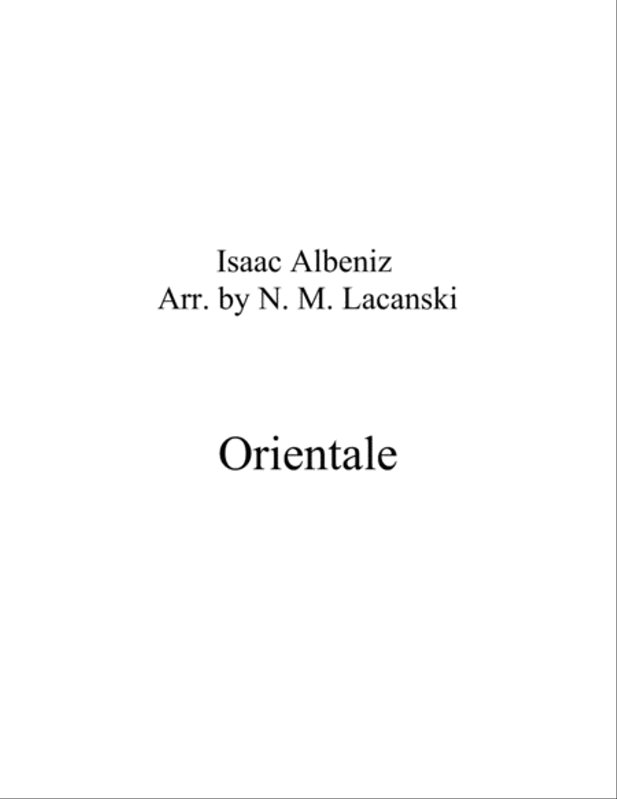 Sous le Palmier String Quartet scores gallery preview page 1