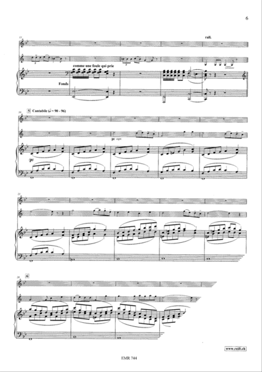 Suite Montagnarde Flute scores gallery preview page 6