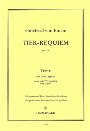 Tier-Requiem op. 104