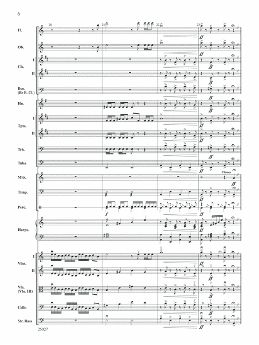 Corpse Bride, Selections from Tim Burton's: Score Full Orchestra scores gallery preview page 6