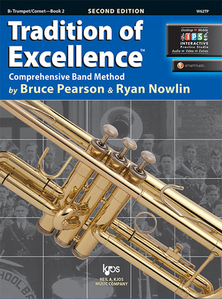 Book cover for Tradition of Excellence Book 2 - Bb Trumpet/Cornet