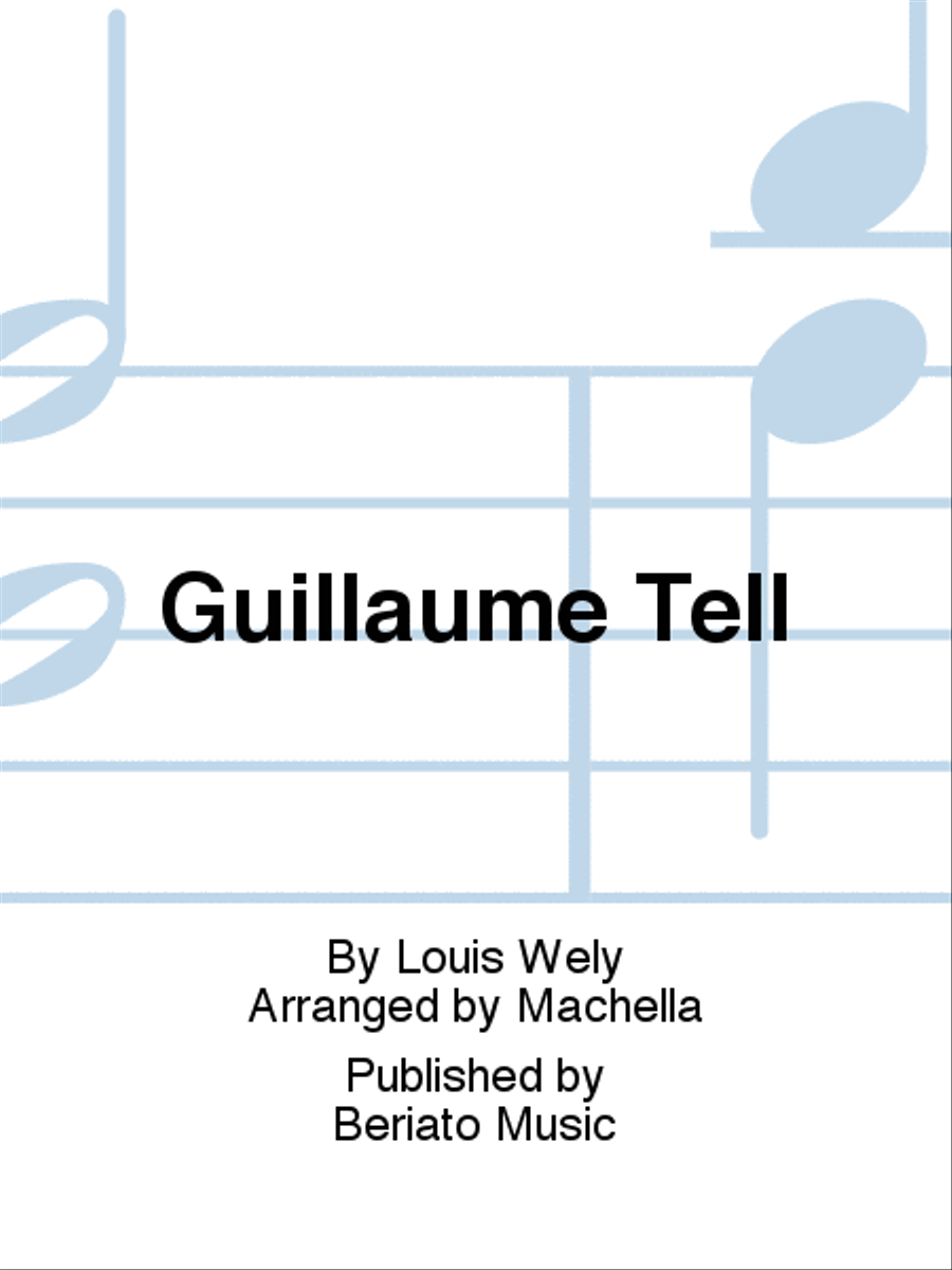 Guillaume Tell Guillaume Tell Harmonium scores gallery preview page 1
