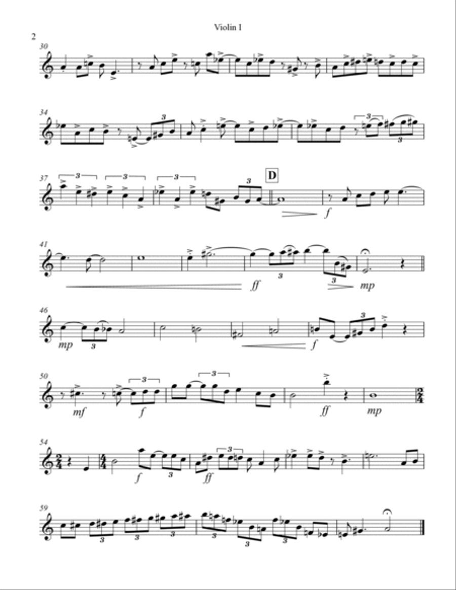 You're A Mean One, Mr. Grinch String Quartet scores gallery preview page 6