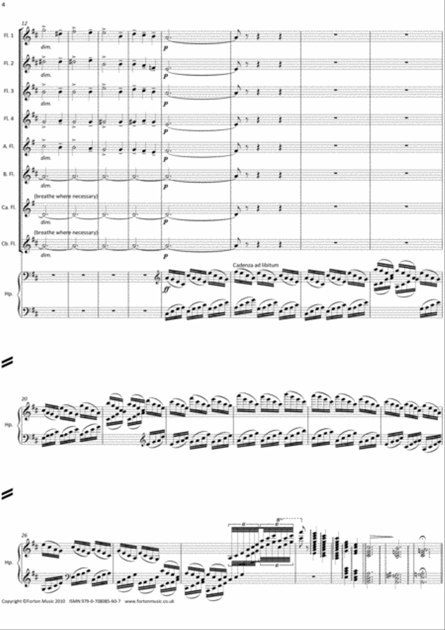 Valse des Fleurs Valse des Fleurs Flute scores gallery preview page 4