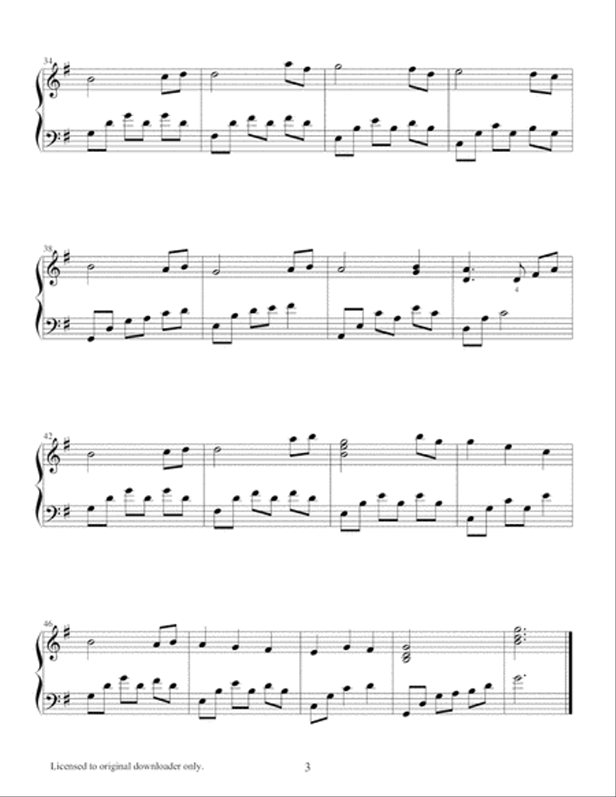 Moon and Memories Harp scores gallery preview page 5
