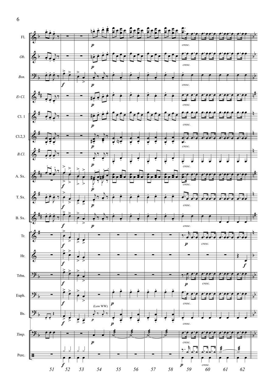 CAN CAN - by Jacques Offenbach - for Wind Band