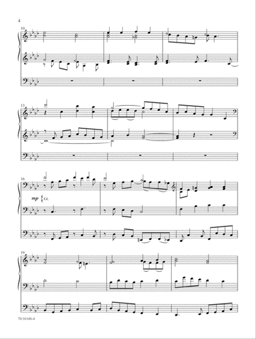 In the Cross of Christ In the Cross of Christ Organ scores gallery preview page 4