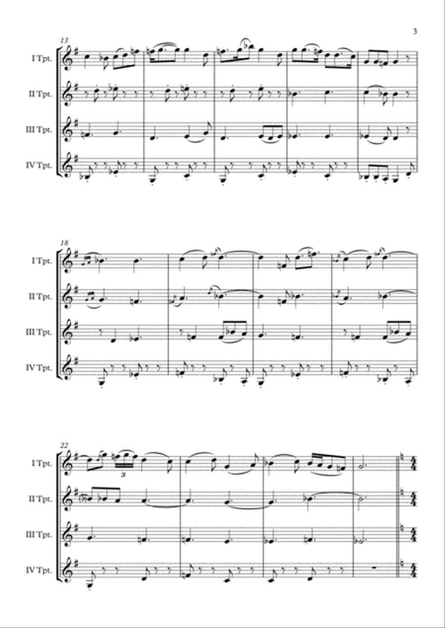 This Is Berk This Is Berk Brass Quartet scores gallery preview page 4
