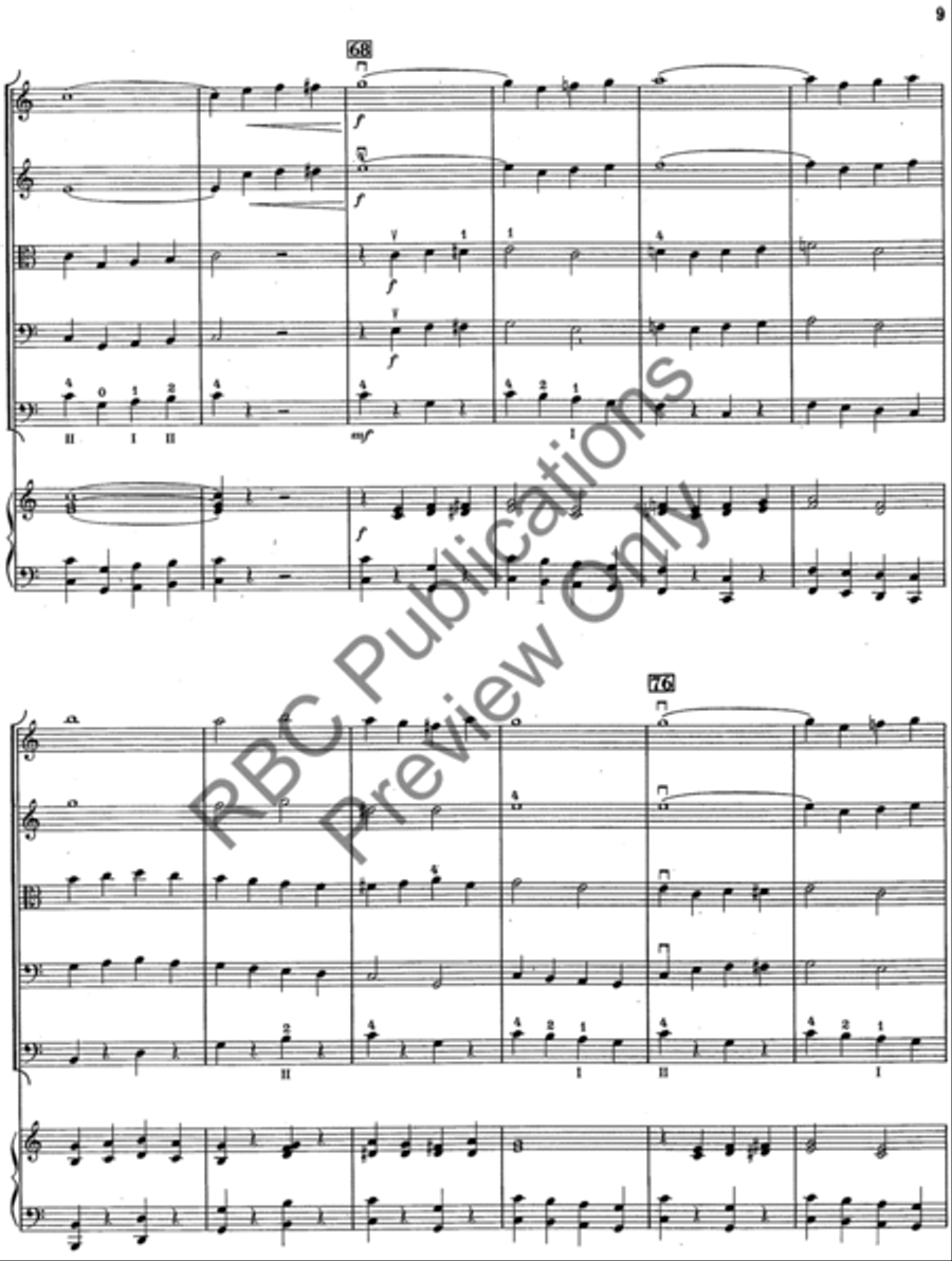 Swedish Rhapsody String Orchestra scores gallery preview page 10
