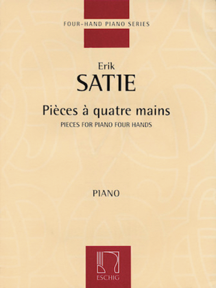 Book cover for Pieces for Four Hands