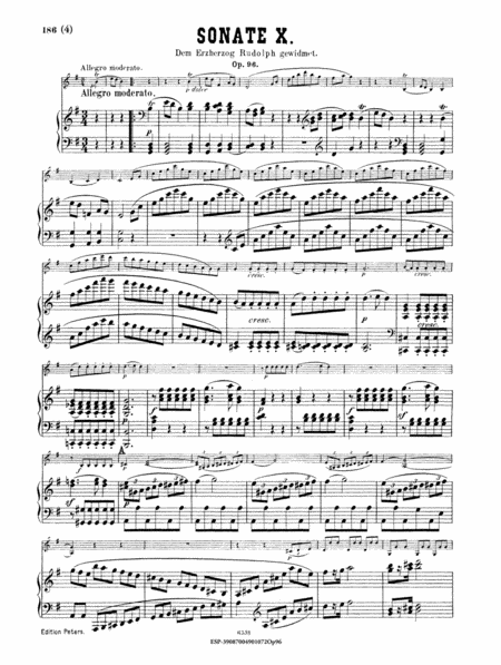 Sonata in G Major, Op. 96