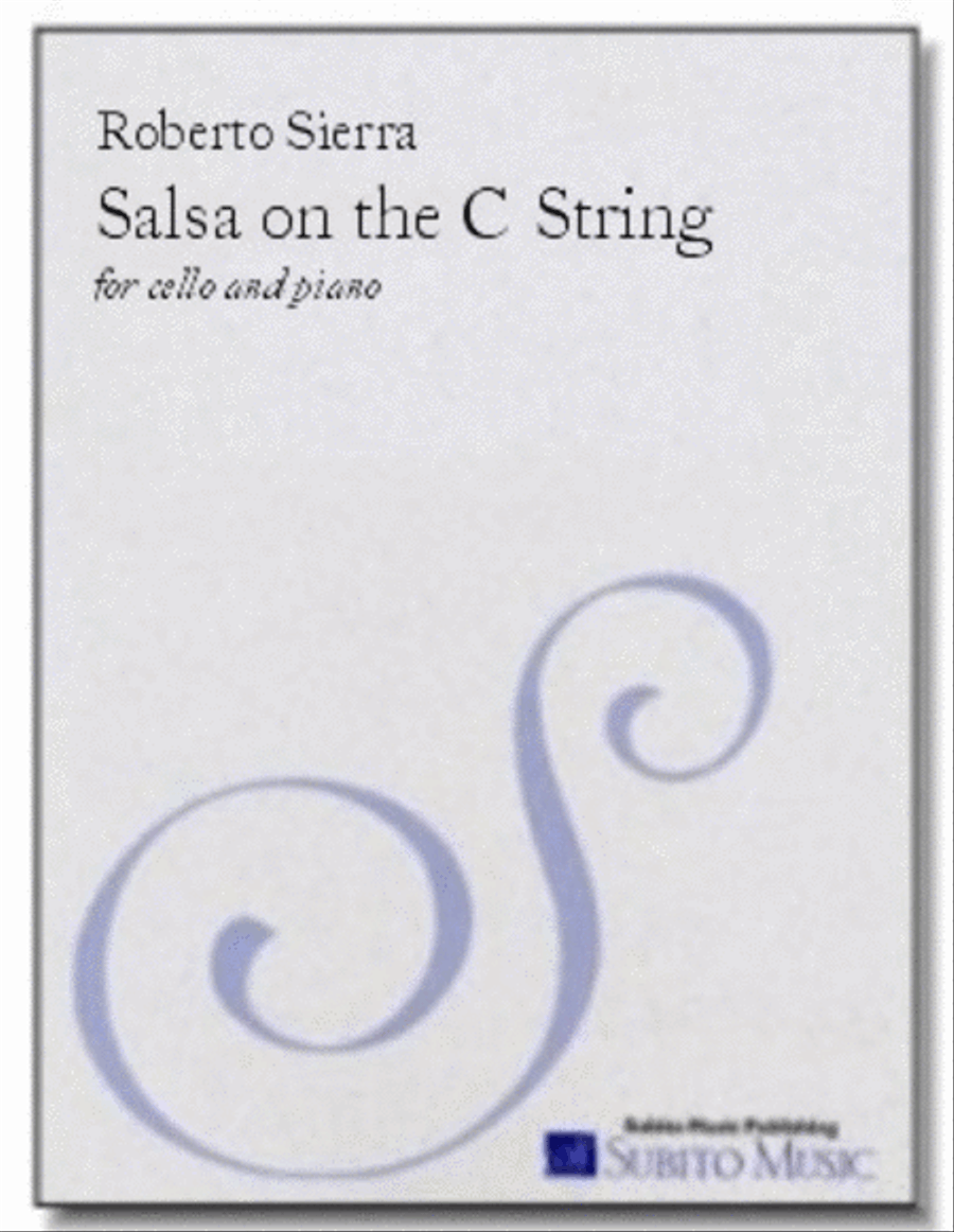 Salsa on the C String Piano Accompaniment scores gallery preview page 1