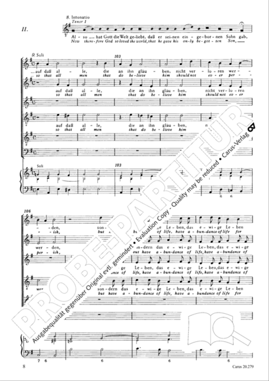 Musikalische Exequien I-III Score scores gallery preview page 11